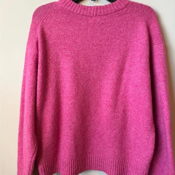 American Eagle Outfitters Pink Crew Neck Sweater size medium - Picture 5 of 6